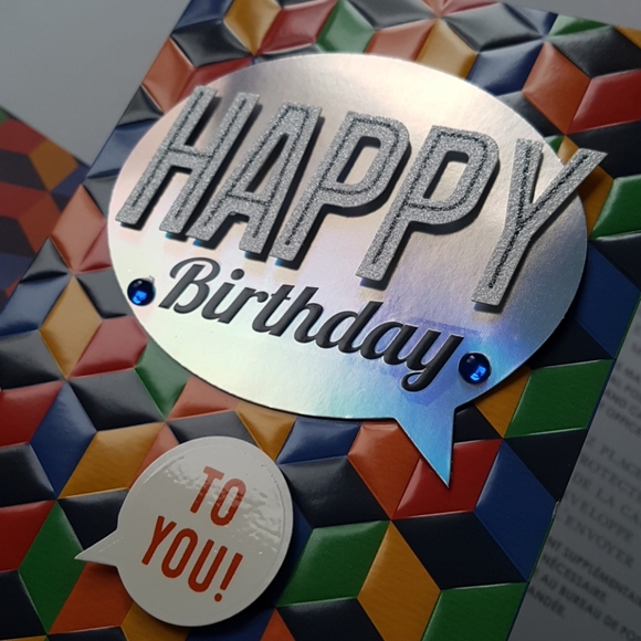 2 pcs C R Gibson Luxury Card Happy Birthday to You (1 Card with Envelope) - Picture 2 of 11